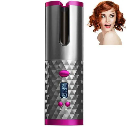 Cordless Auto Rotating Ceramic Hair Curler