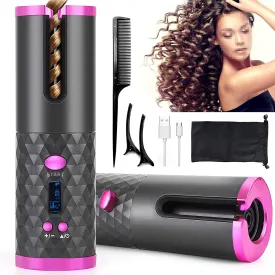 Cordless Auto Rotating Ceramic Hair Curler