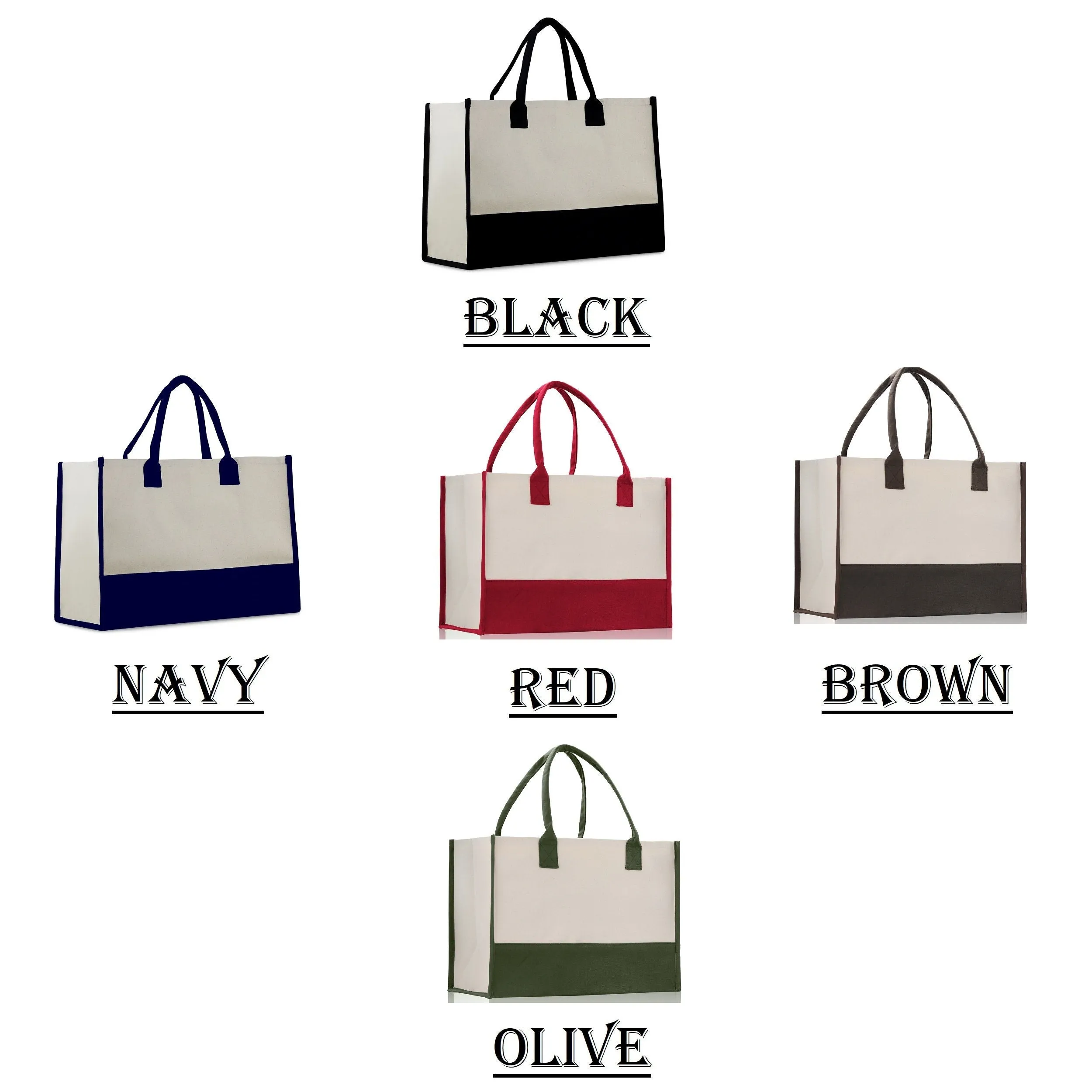 Custom Canvas Tote Bag, Promotional Tote Bag, Print Your Logo, Personalized Tote Bag, Buy Wholesale Bulk Tote Bag