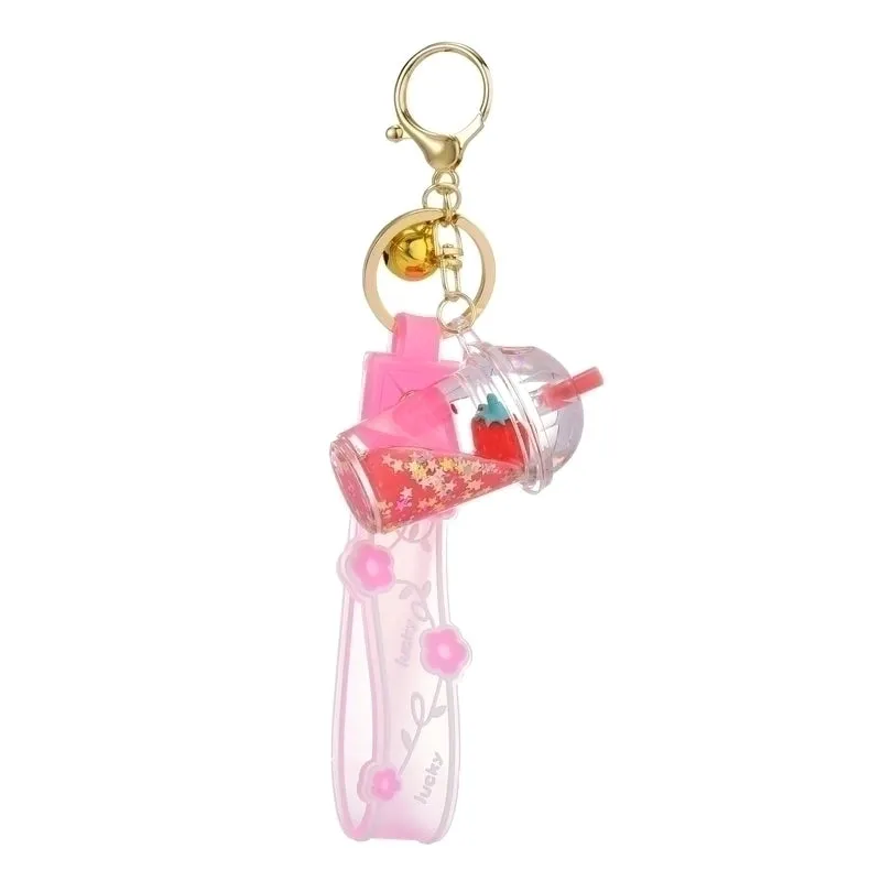Cute Pentagram Arylic Women's Bag Pendant Keychain