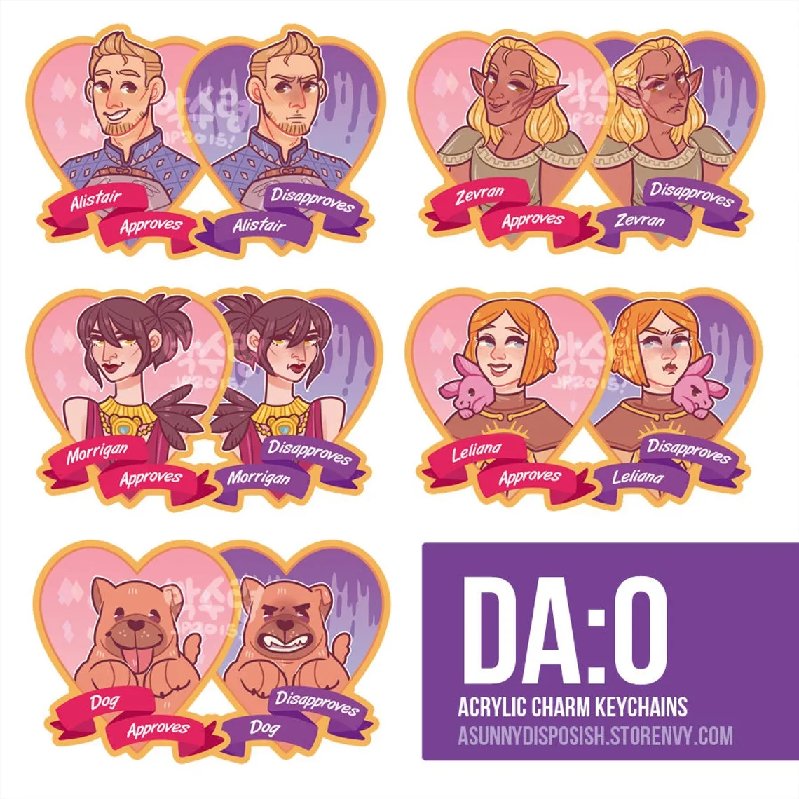 Dragon Age Origins Charms