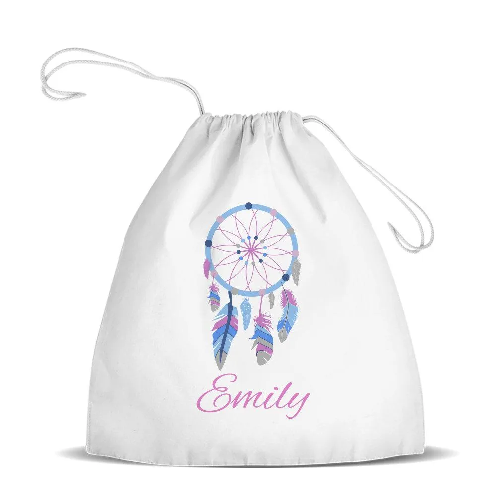 Dream Catcher Premium Drawstring Bag