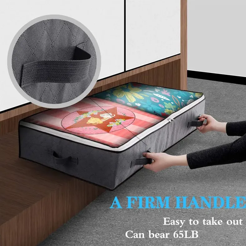 Dust-proof Clothes and Linen, Shelf Closet or Under Bed Storage