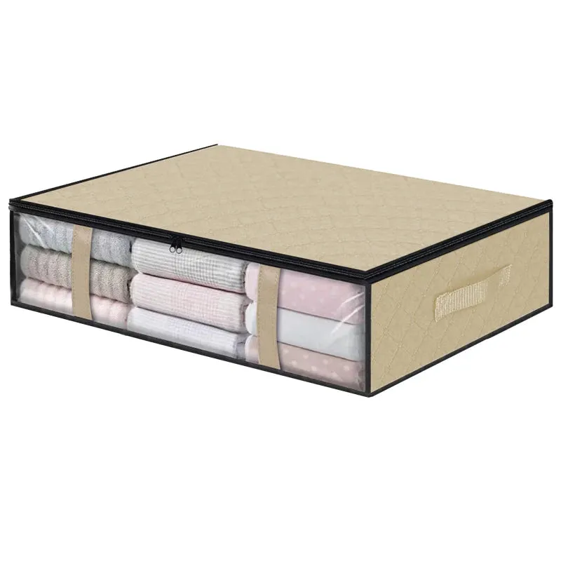 Dust-proof Clothes and Linen, Shelf Closet or Under Bed Storage
