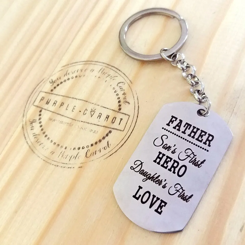 Father Keychains