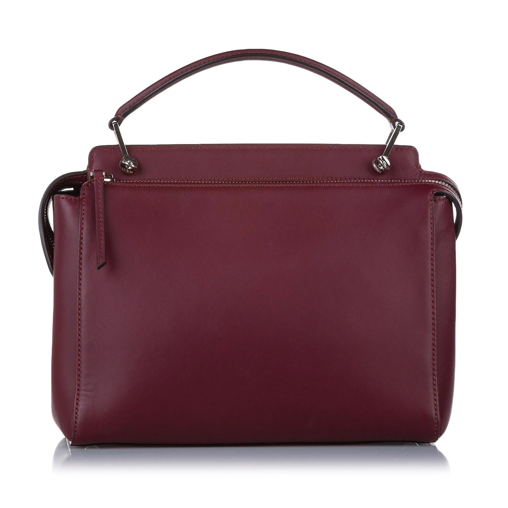 Fendi DotCom Leather Satchel (SHG-32334)