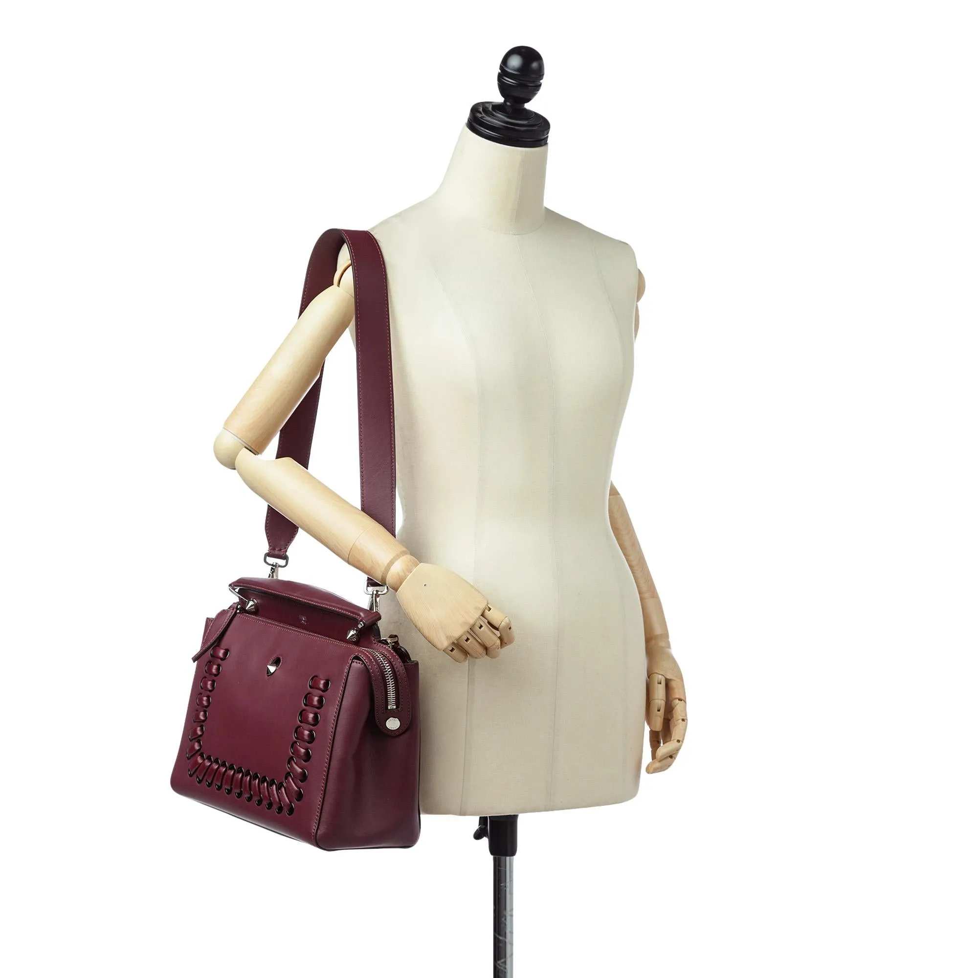 Fendi DotCom Leather Satchel (SHG-32334)