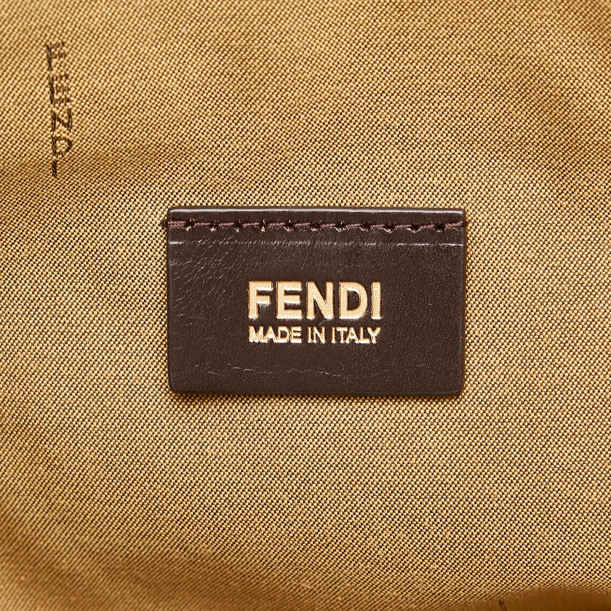 Fendi Leopard Print Nylon Tote Bag (SHG-33837)