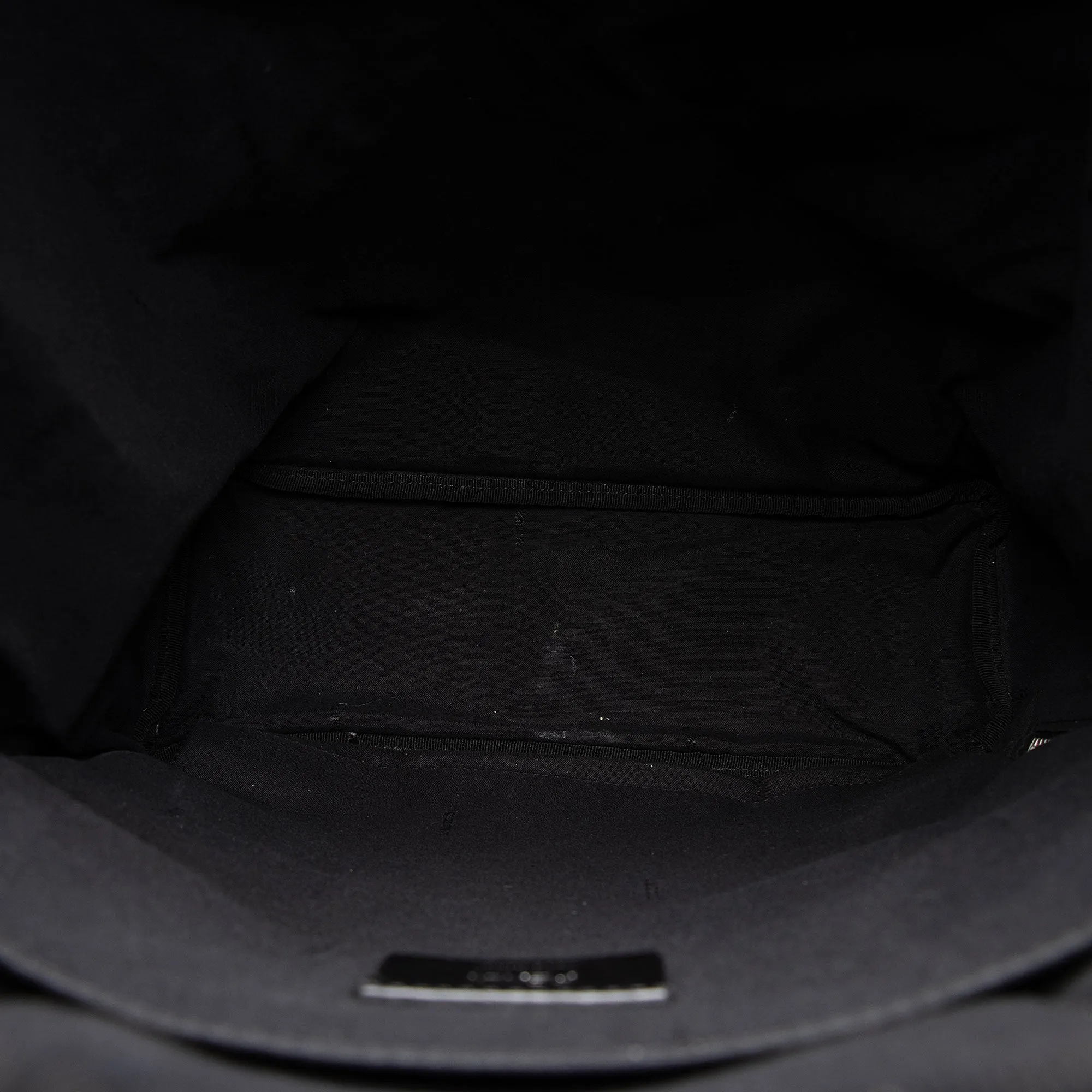 Fendi Nylon FF Embossed Calfskin Santander Backpack (SHF-FMXHgb)