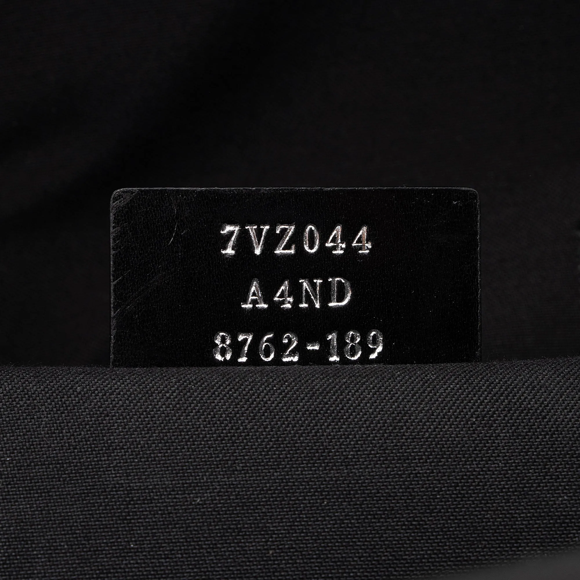 Fendi Nylon FF Embossed Calfskin Santander Backpack (SHF-FMXHgb)