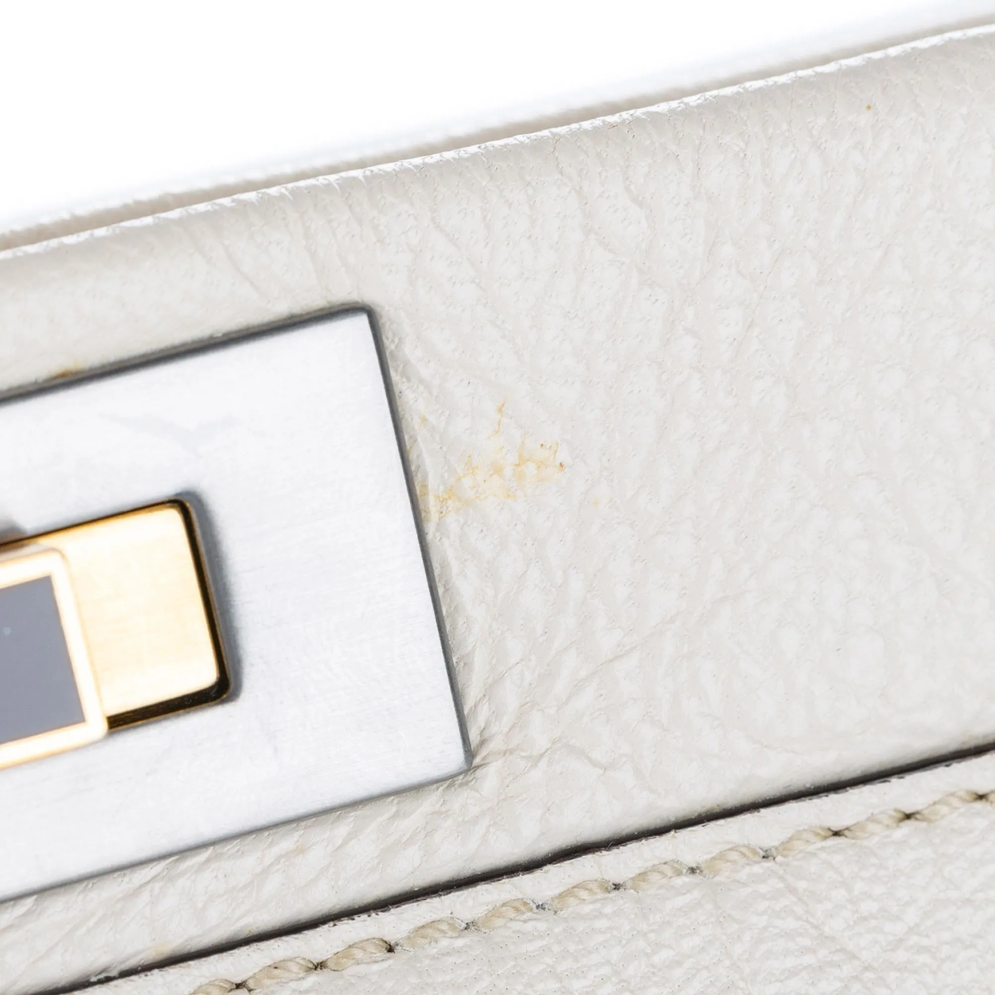 Fendi Peekaboo Leather Satchel (SHG-32335)