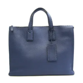 Fendi Selleria  Leather Briefcase Bag ()