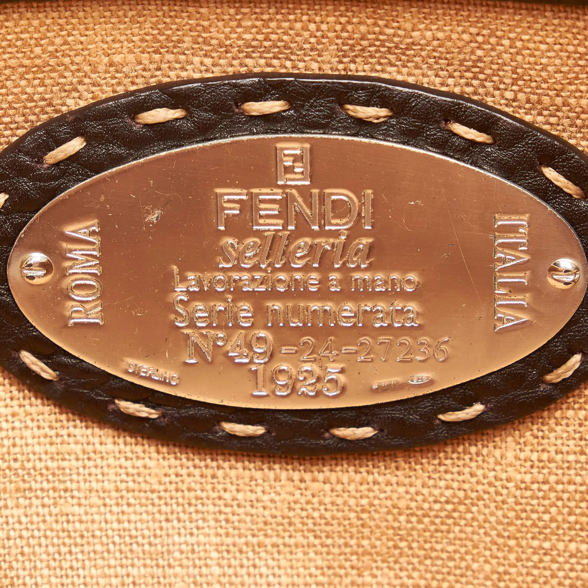Fendi Selleria Leather Handbag (SHG-37198)