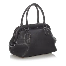 Fendi Selleria Leather Handbag (SHG-37198)