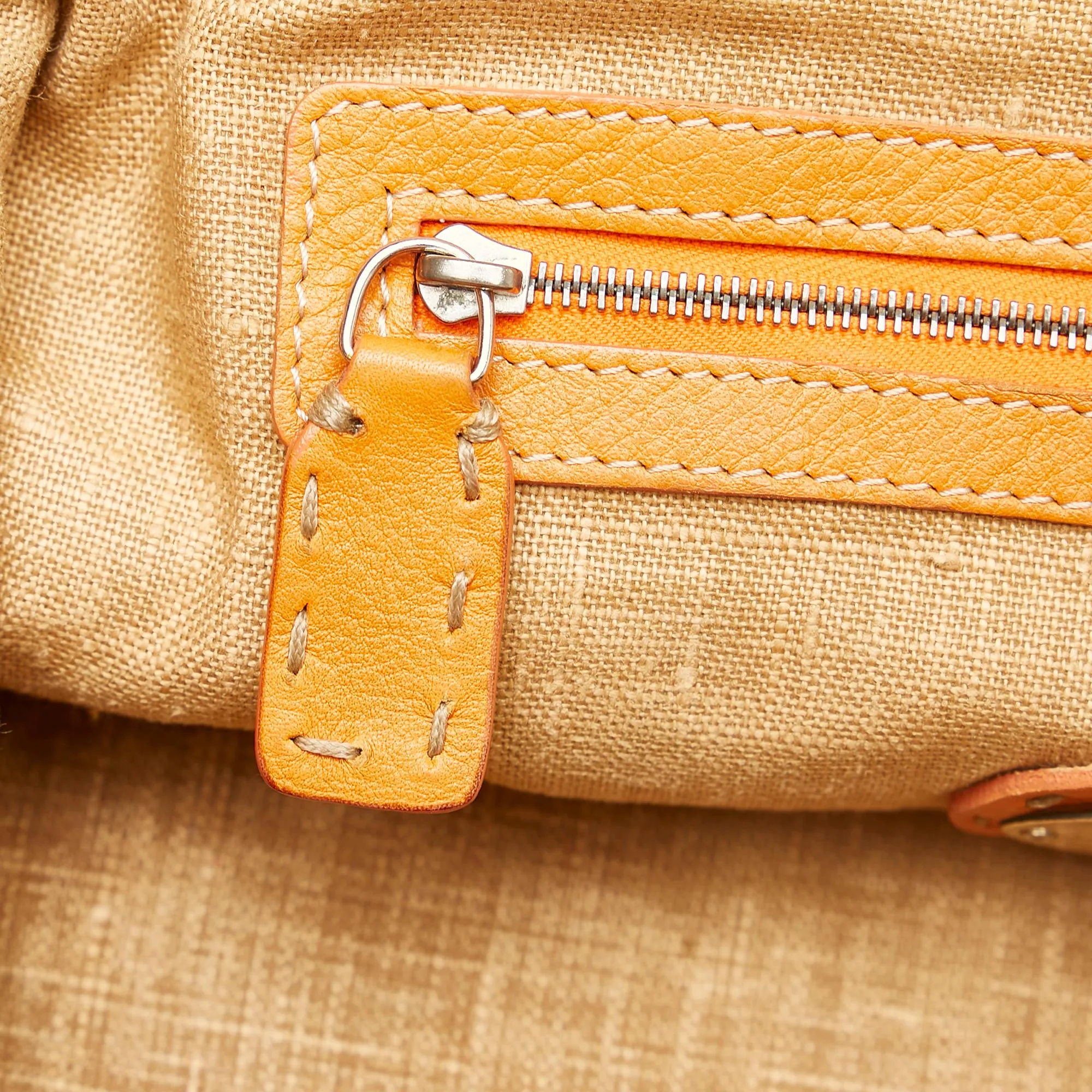 Fendi Selleria Straw Handbag (SHG-25887)
