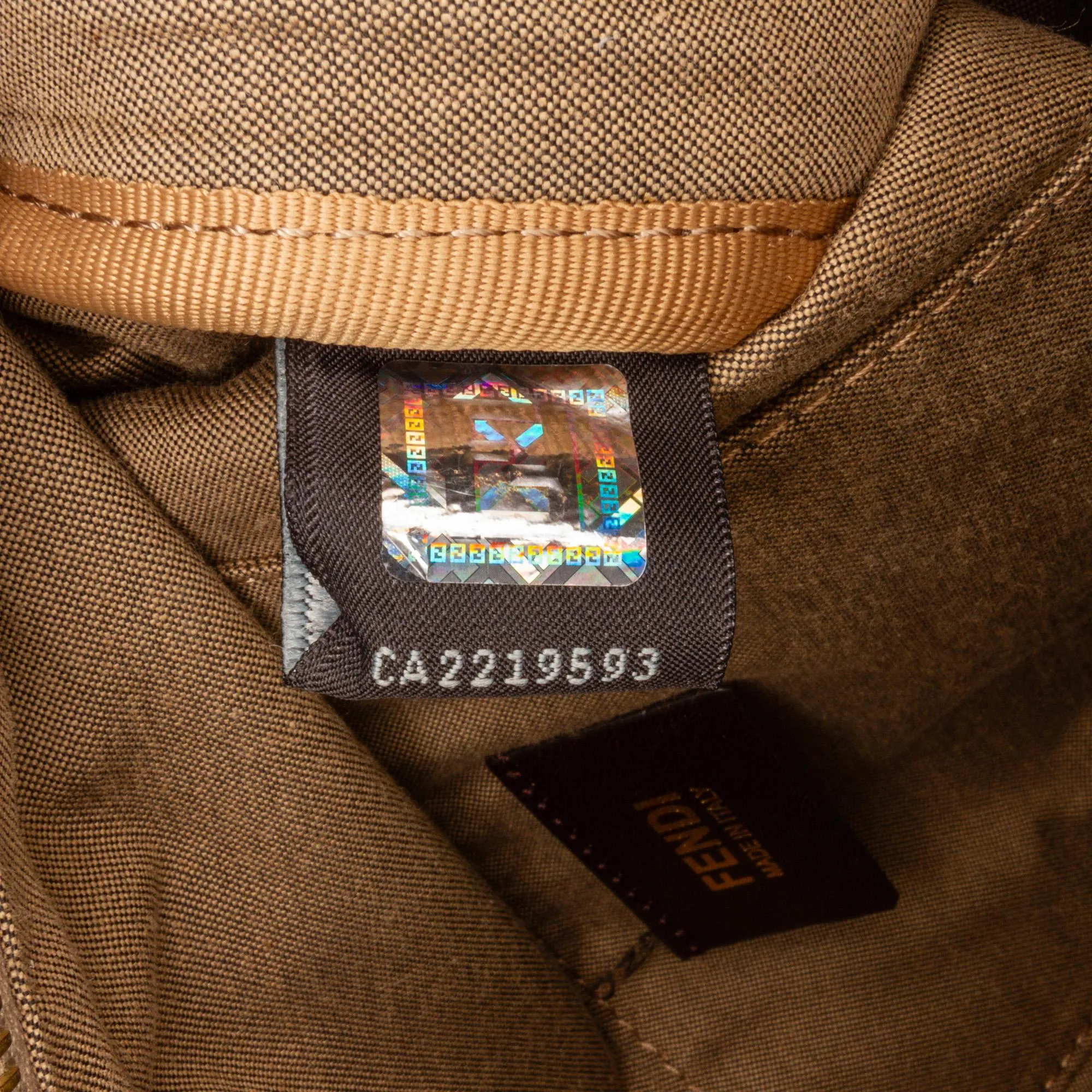 Fendi Zucchino Boston Bag (SHG-SFmROf)