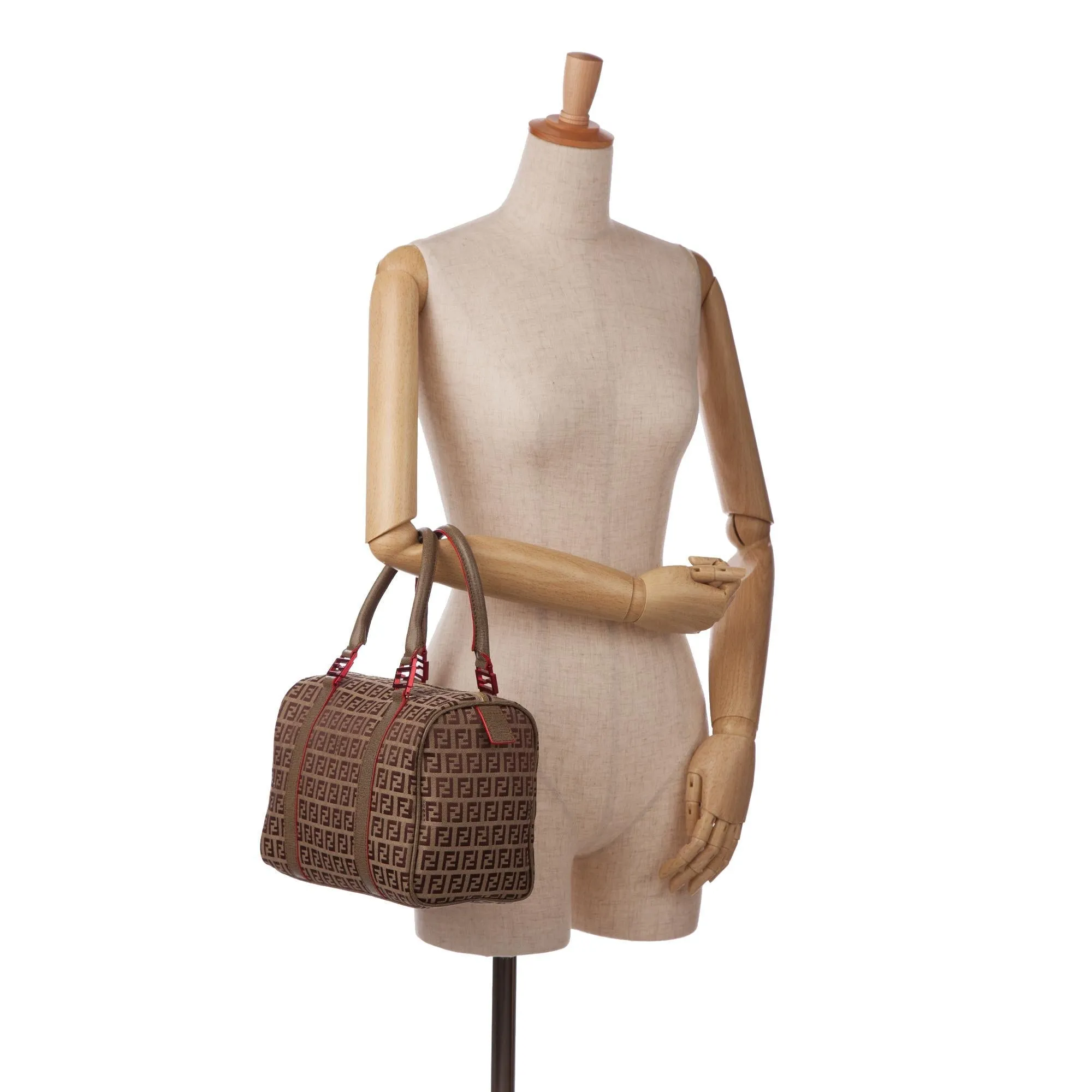 Fendi Zucchino Boston Bag (SHG-SFmROf)