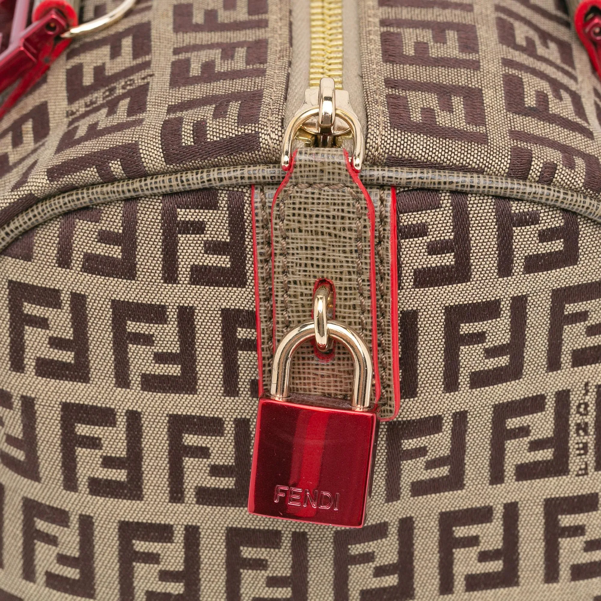 Fendi Zucchino Boston Bag (SHG-SFmROf)