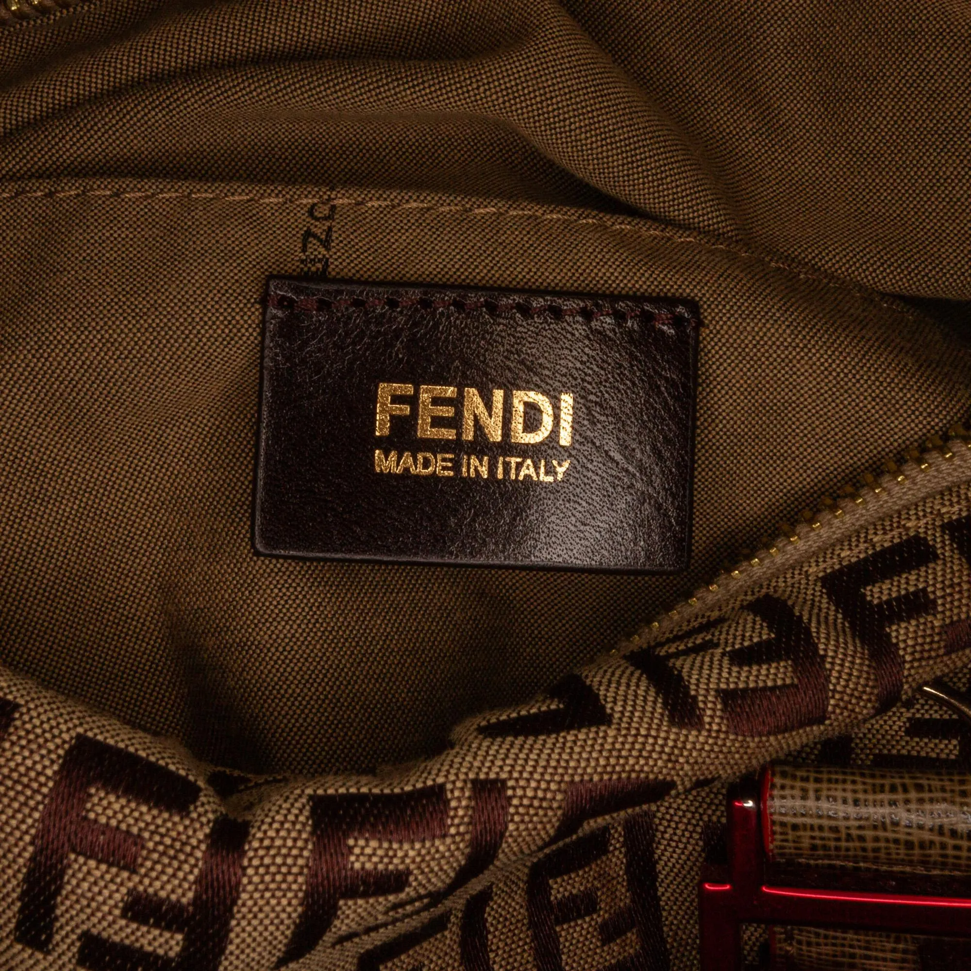 Fendi Zucchino Boston Bag (SHG-SFmROf)