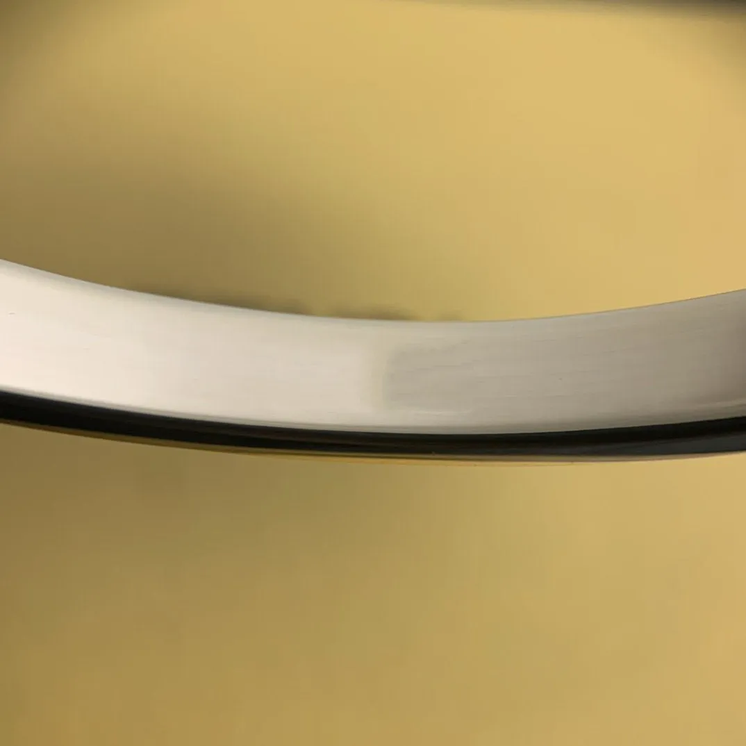 FOREVER F GOLD BRACELET WHITE