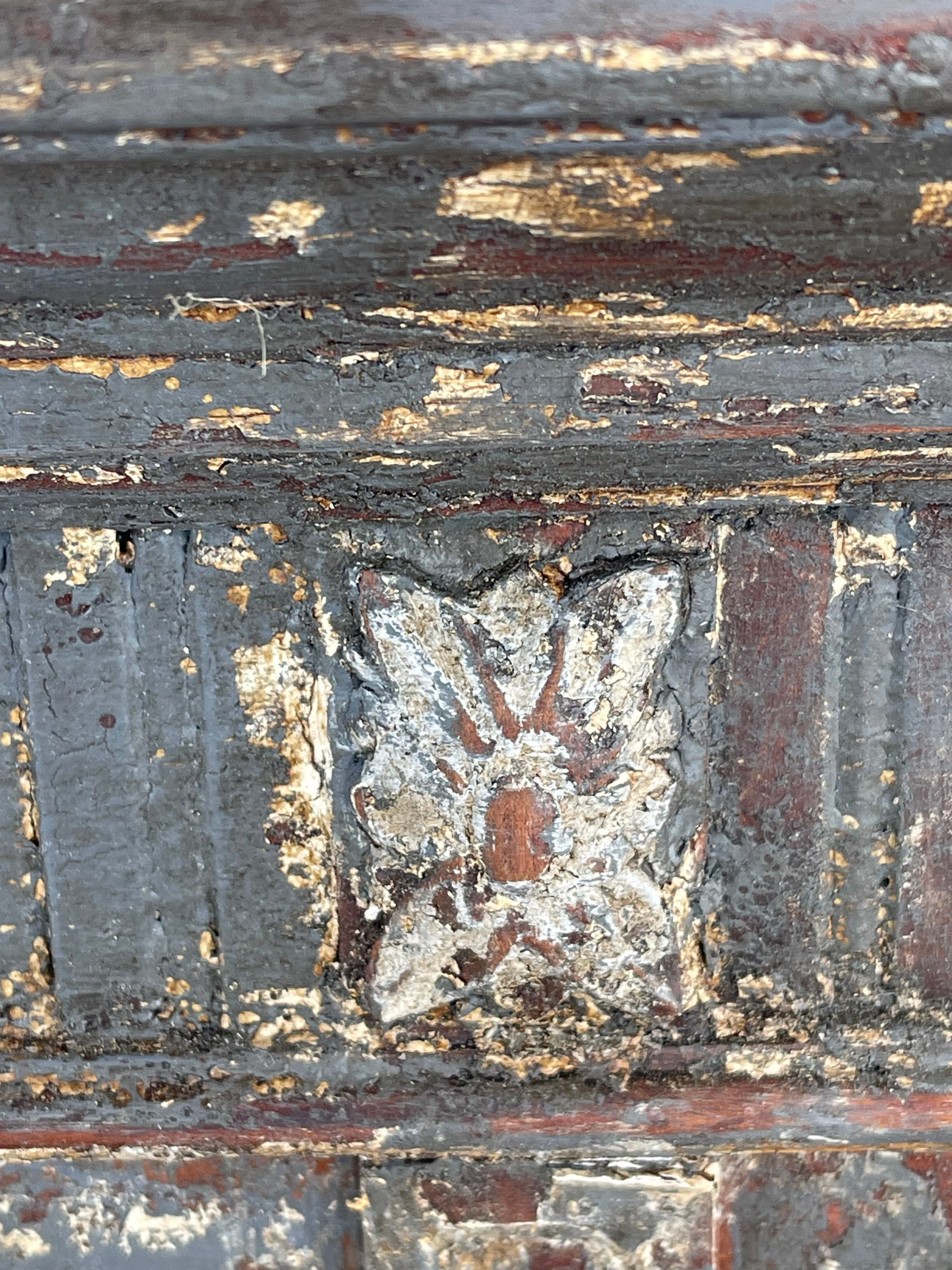French Painted Side Cabinet 1930