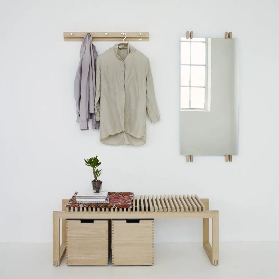 FRITZ HANSEN | SKAGERAK | CUTTER MIRROR | OAK