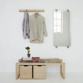 FRITZ HANSEN | SKAGERAK | CUTTER MIRROR | OAK