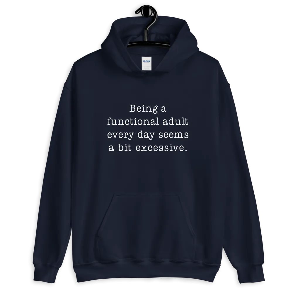 Functional Adult Unisex Hoodie