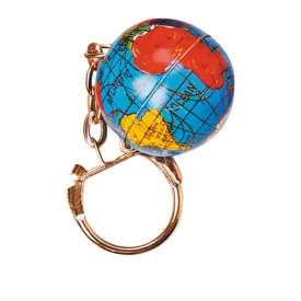 Globe Keychains Educational Novelty (1 Dozen)