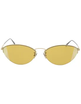 Gold Cat-Eye Sunglasses