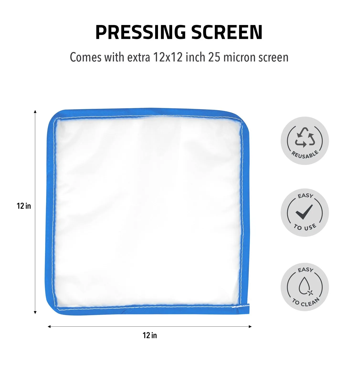 Gutenberg's Bubble Bag Kit | 25µm-73µm-120µm-220µm | 5-Gallon | Set of 4