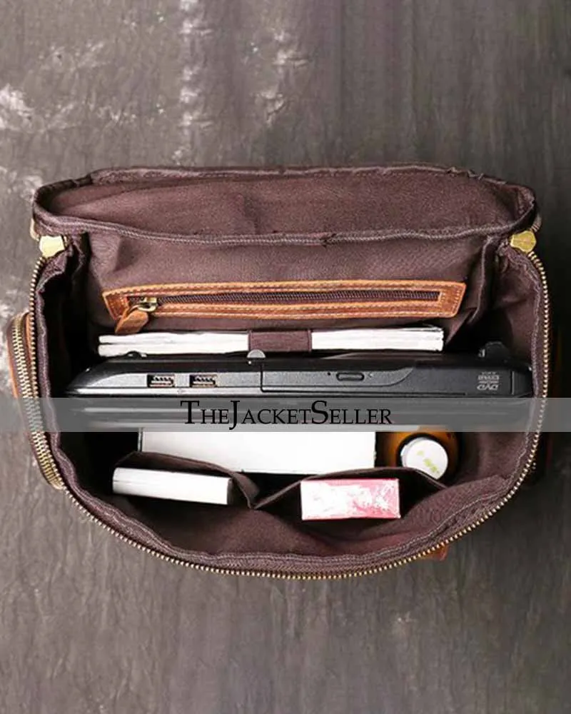 Handmade Leather Backpack Large Travel Backpack