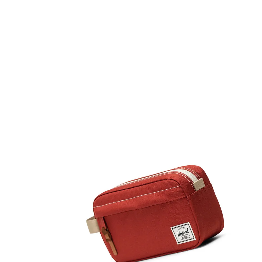 Herschel Chapter Small Travel Kit - 3L - Redochre/Whitestitch
