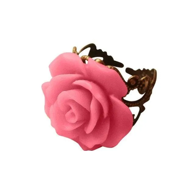 Hollow Out Flower Ring