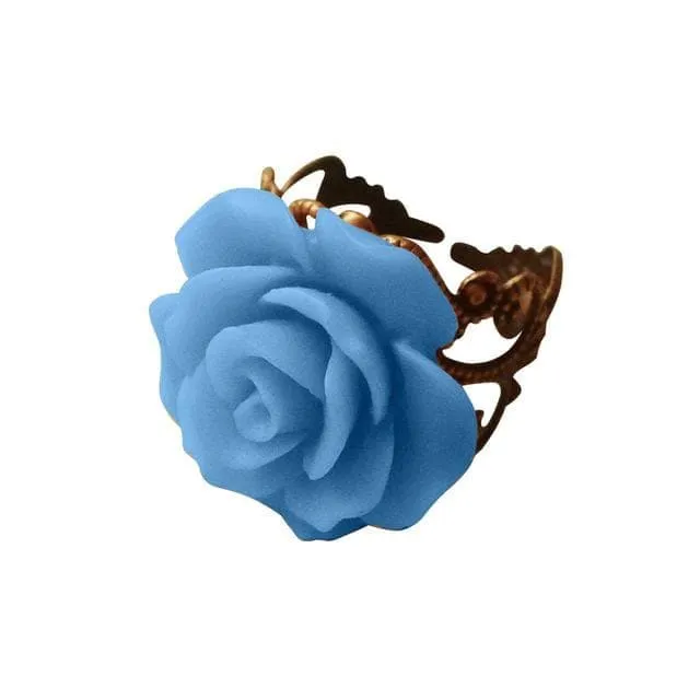Hollow Out Flower Ring