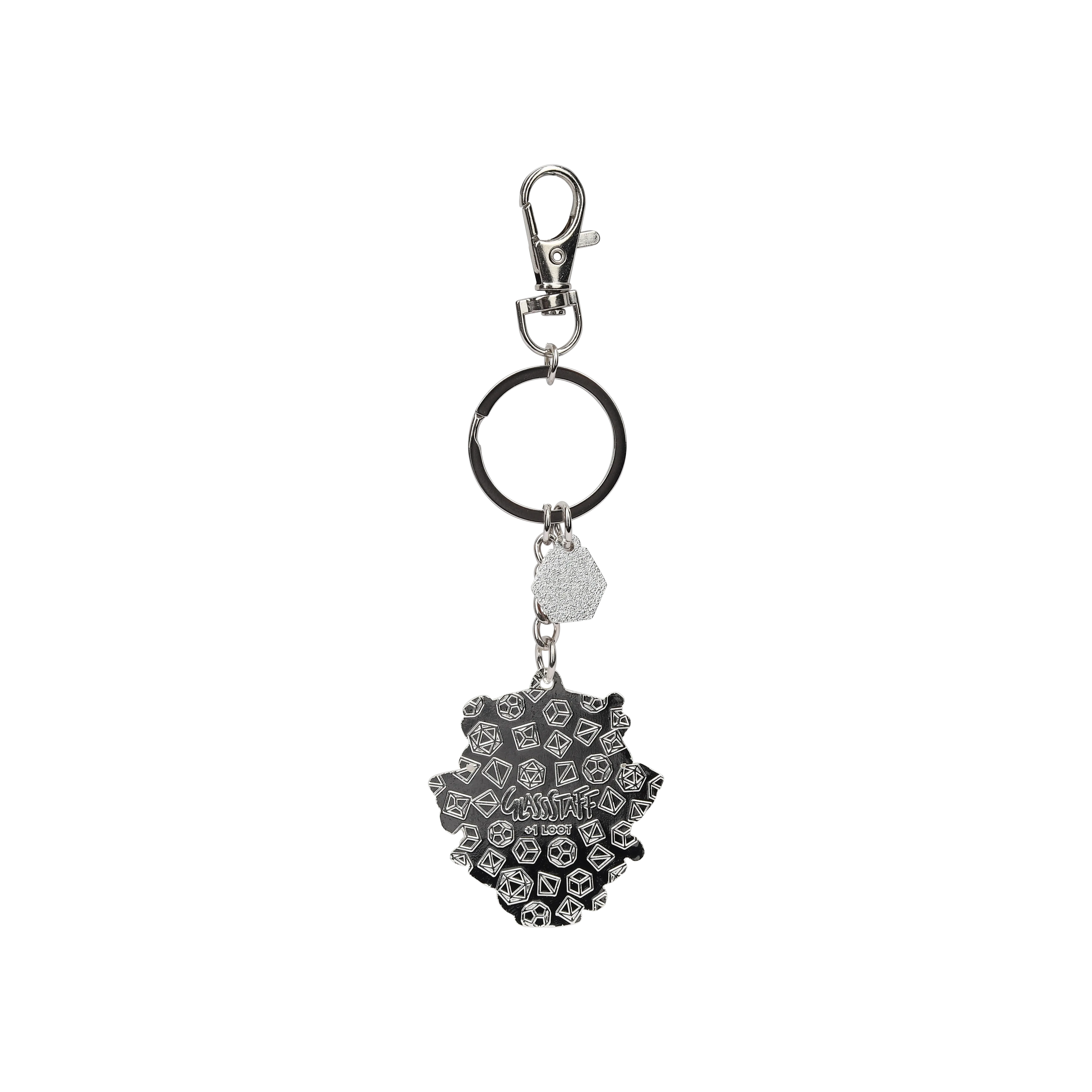 I Don't Give a Hoot Keychain