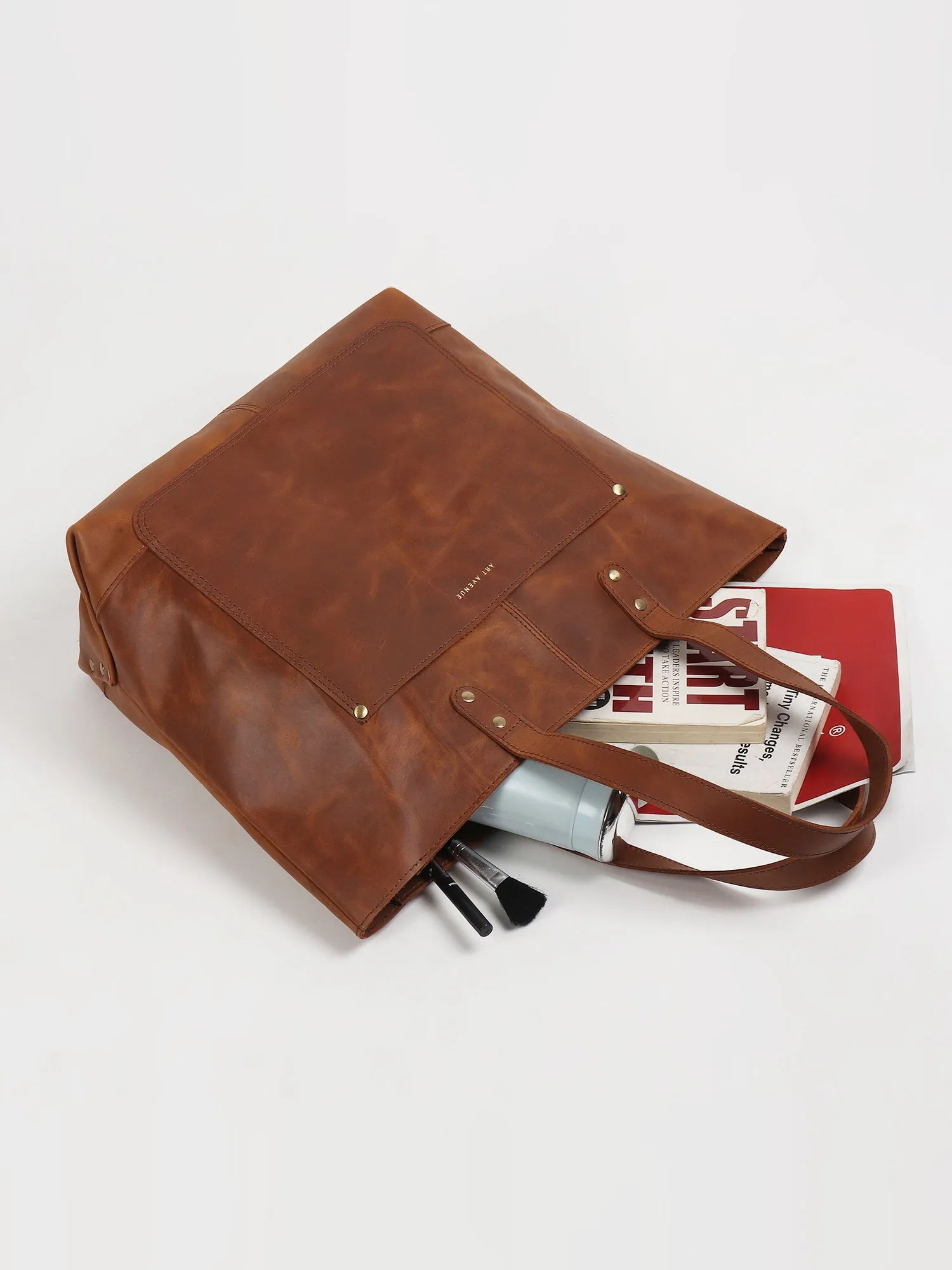 KIER  - LEATHER HAND BAG