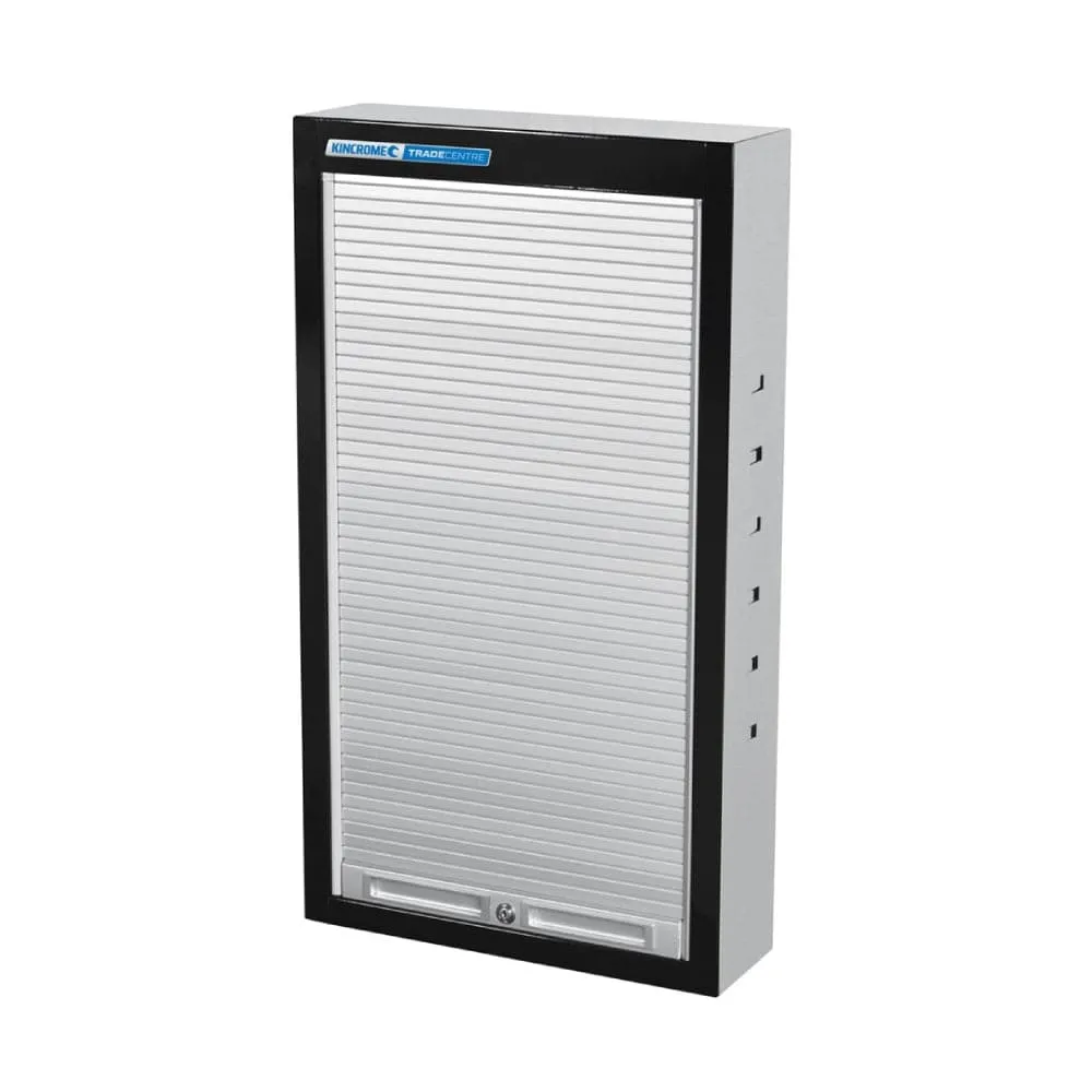 Kincrome K7365 520mm x 160mm x 930mm 2 Shelf Roller Door Wall Cabinet