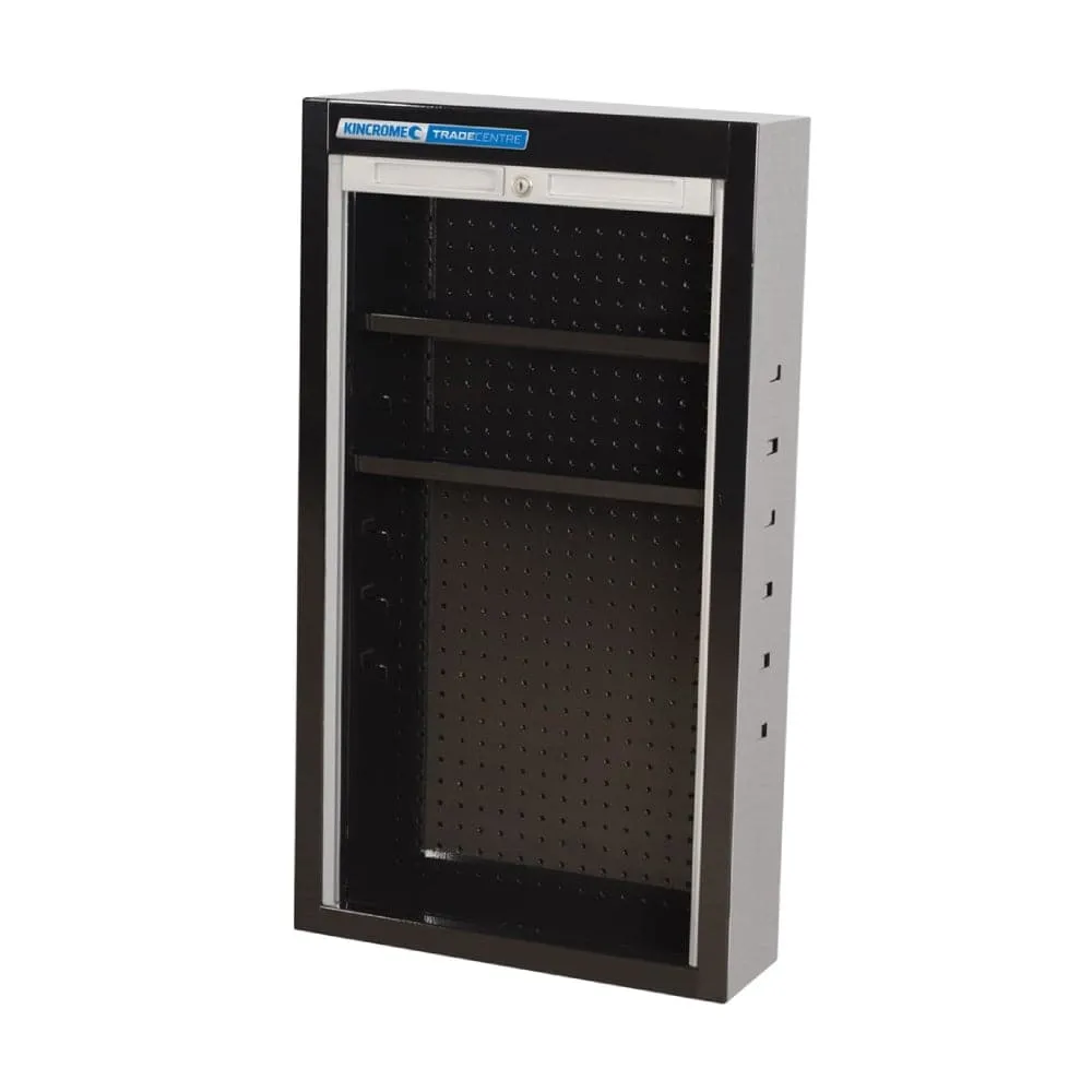 Kincrome K7365 520mm x 160mm x 930mm 2 Shelf Roller Door Wall Cabinet