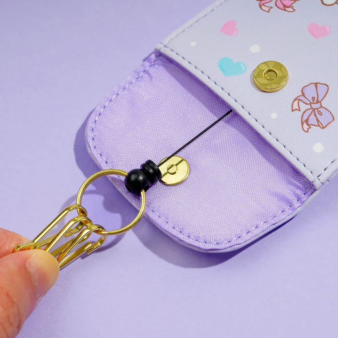 Kuromi Ribbons Key Case