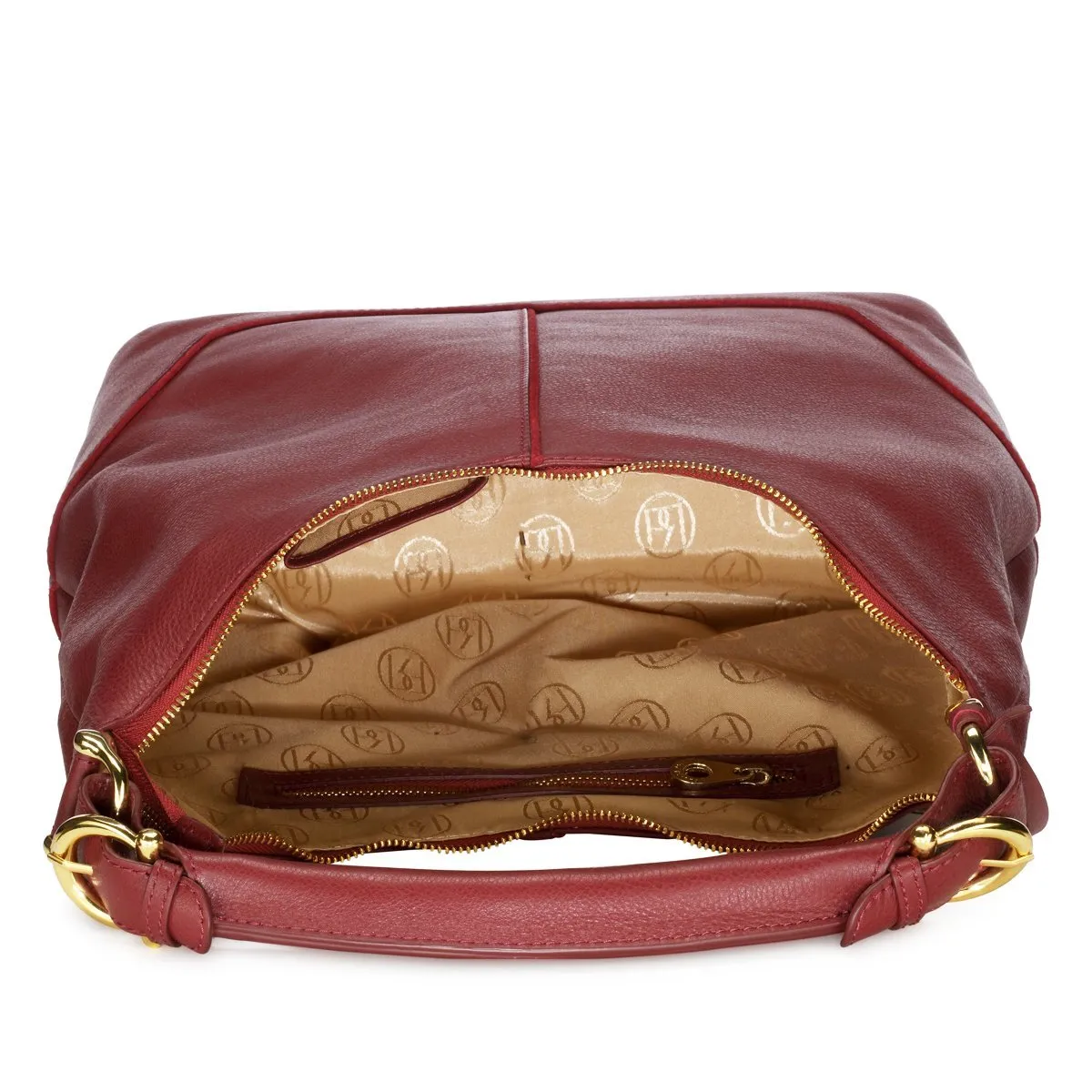 Leather Hobo Bag - PR1275
