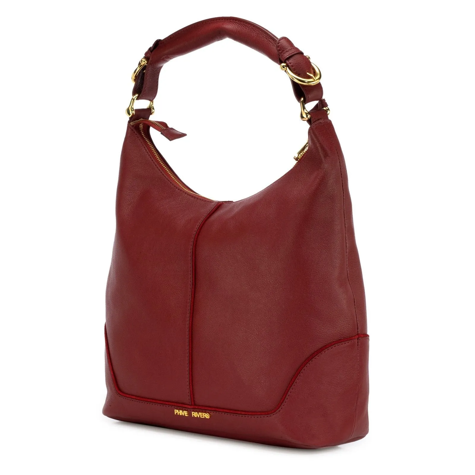 Leather Hobo Bag - PR1275