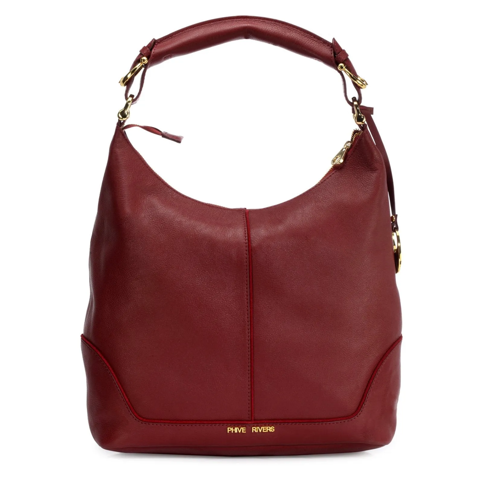 Leather Hobo Bag - PR1275