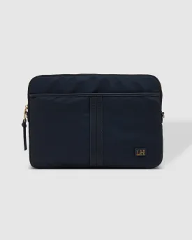 LINA NYLON LAPTOP CASE NAVY