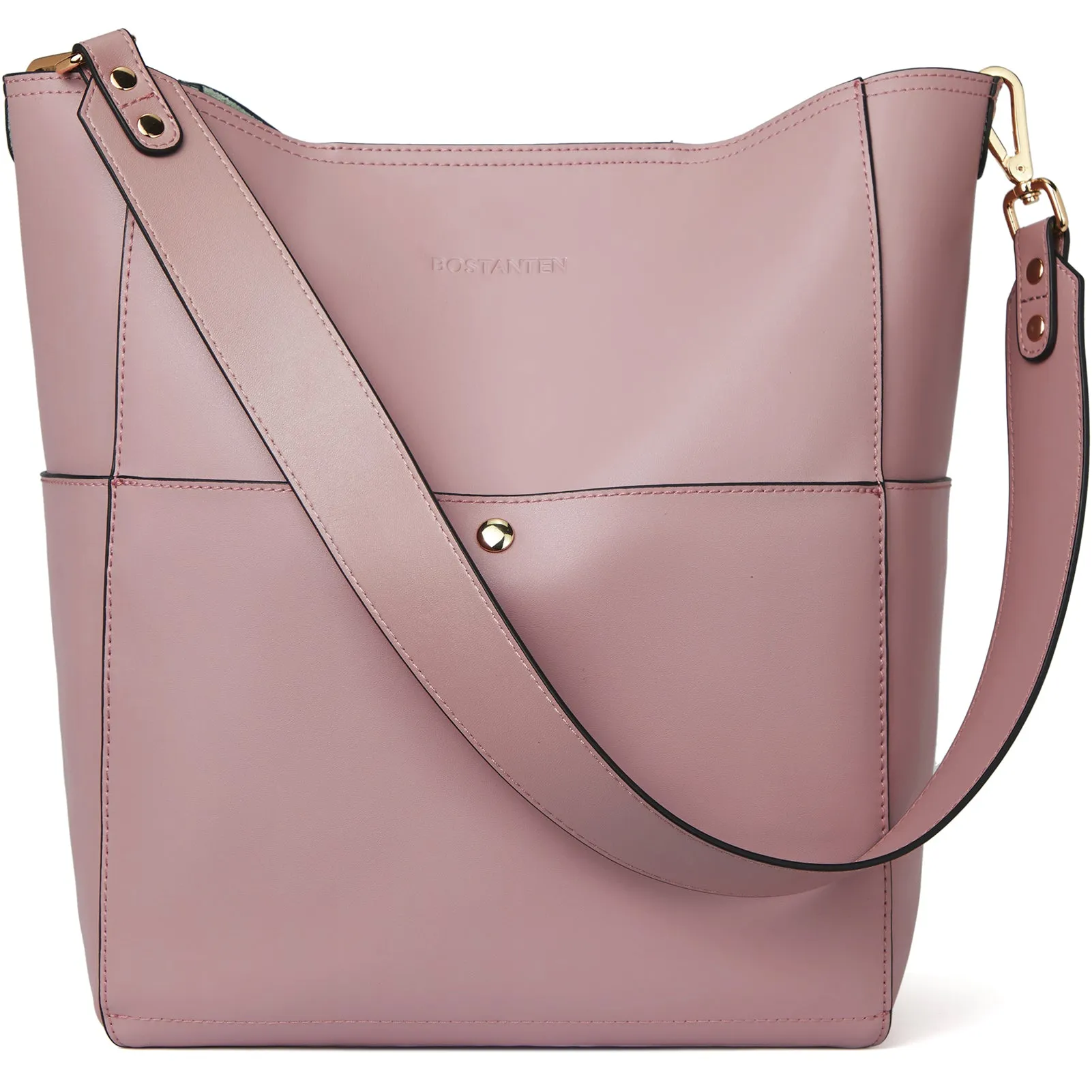 Lotty Leather Hobo Bag With 2 Shoulder Straps