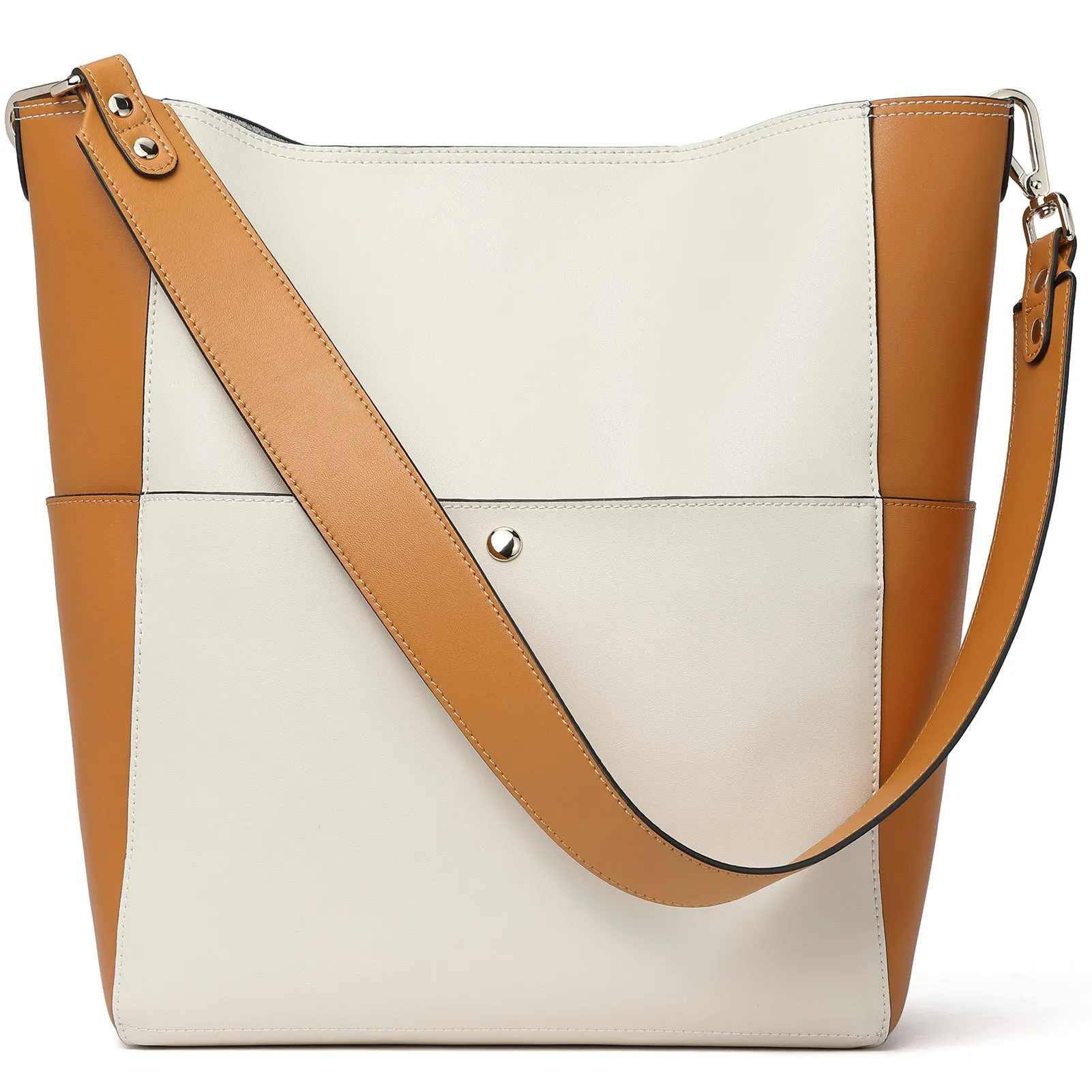 Lotty Leather Hobo Bag With 2 Shoulder Straps