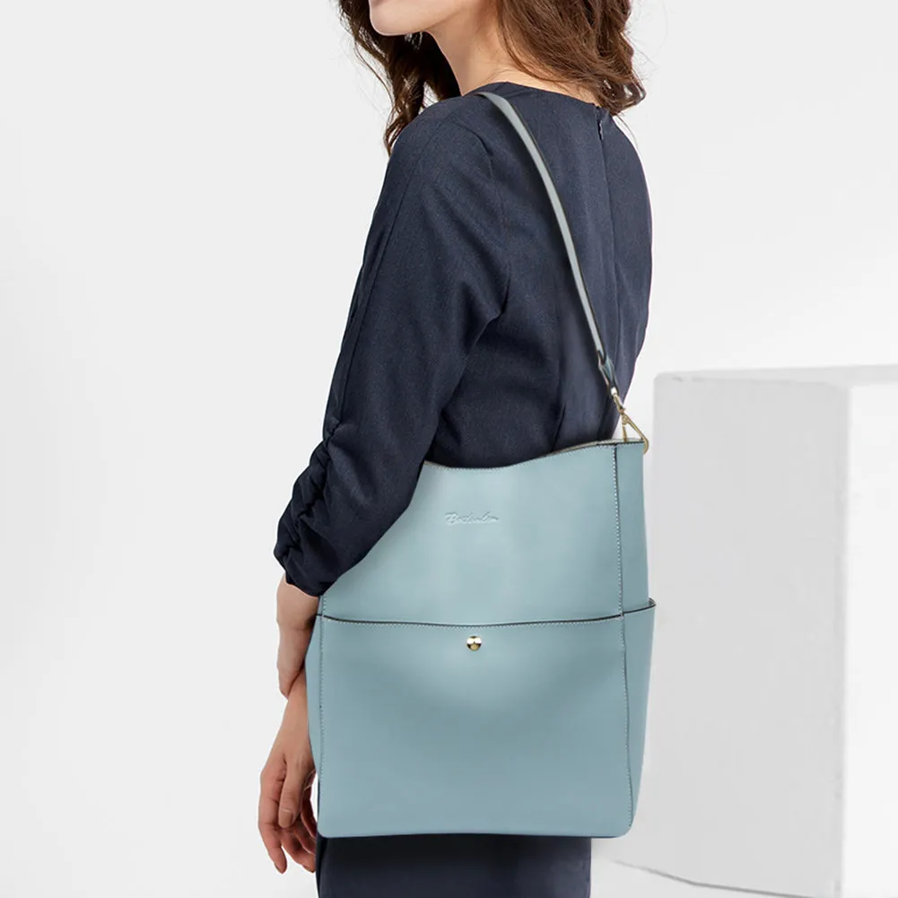 Lotty Leather Hobo Bag With 2 Shoulder Straps