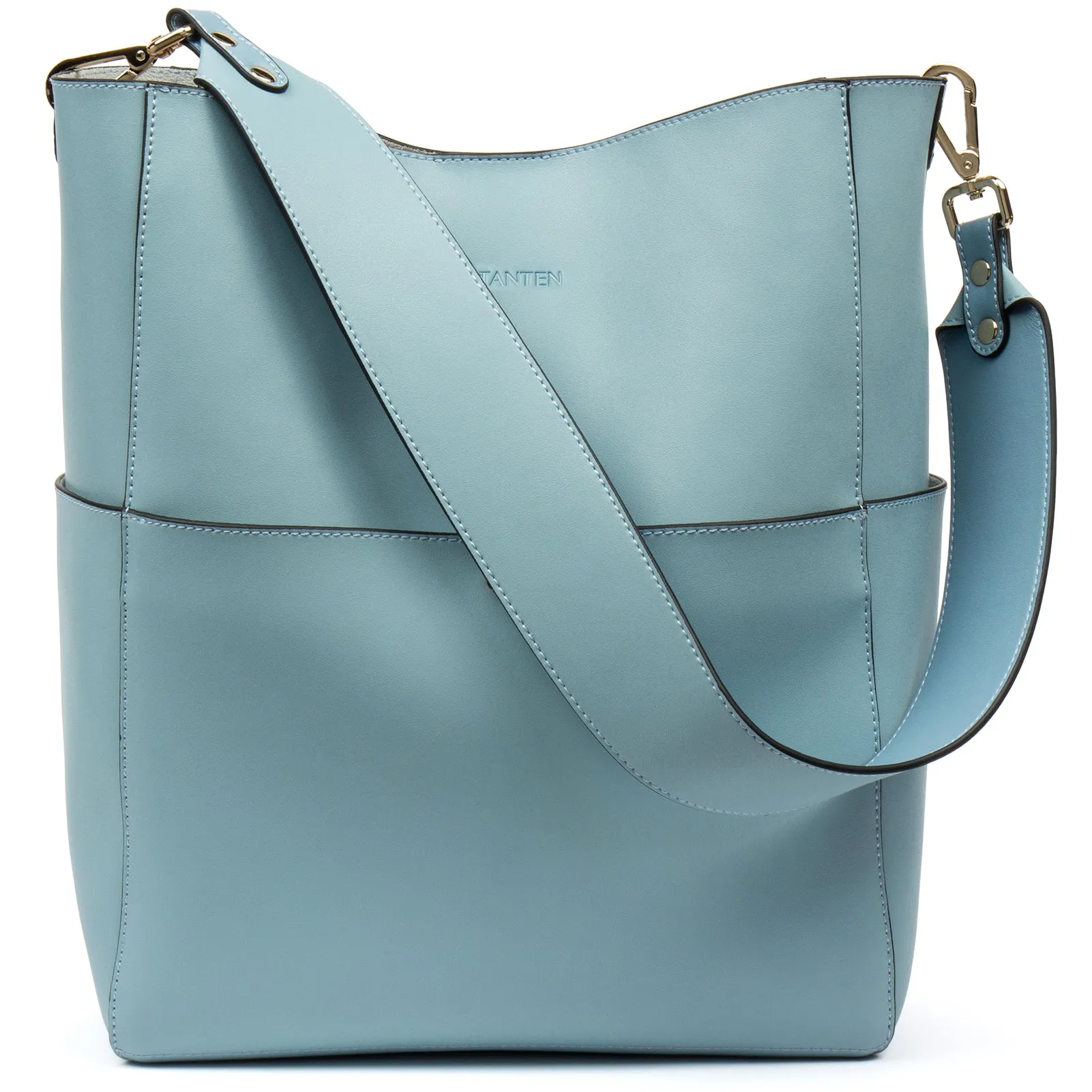 Lotty Leather Hobo Bag With 2 Shoulder Straps