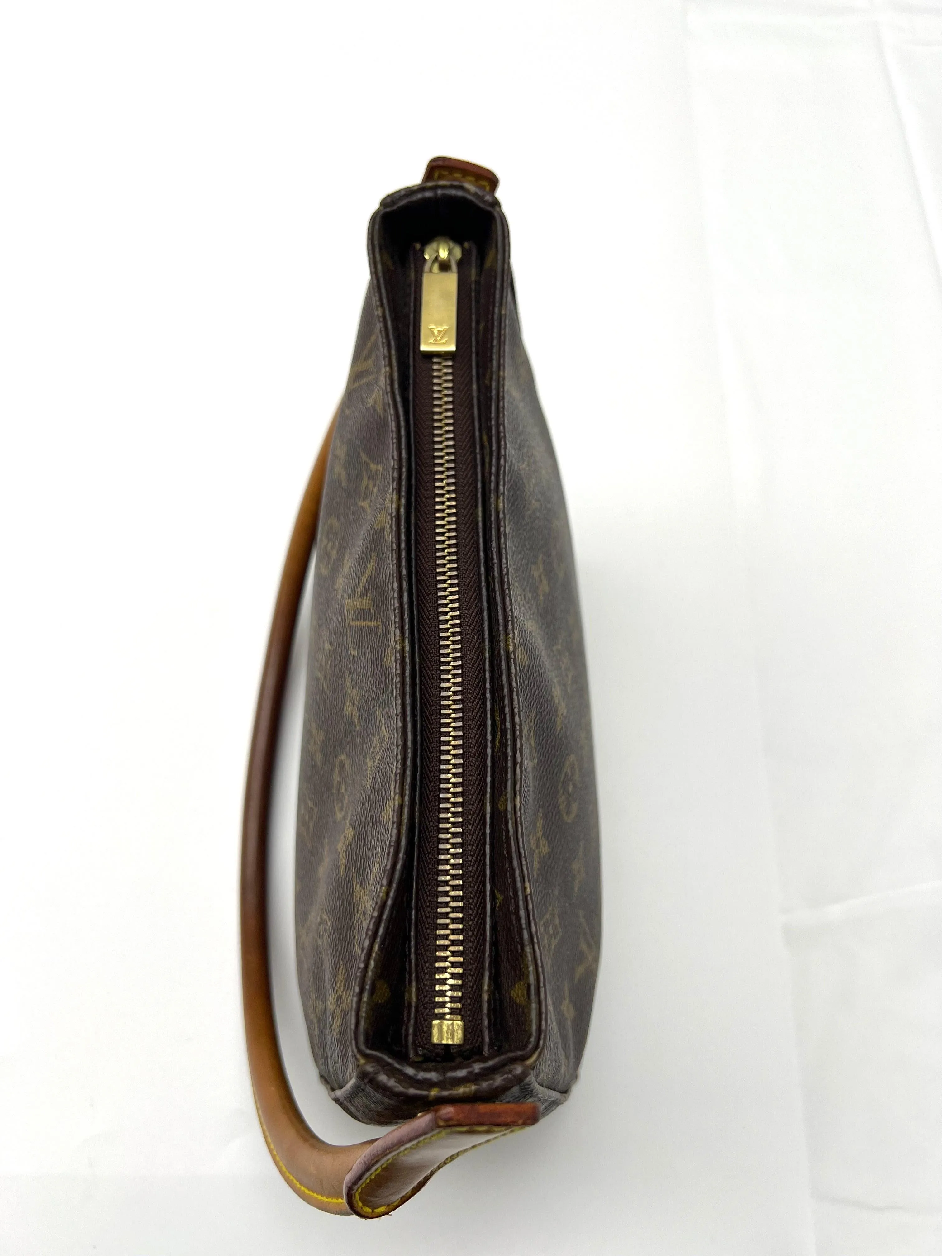 LOUIS VUITTON Monogram Looping MM Shoulder &Hand Bag