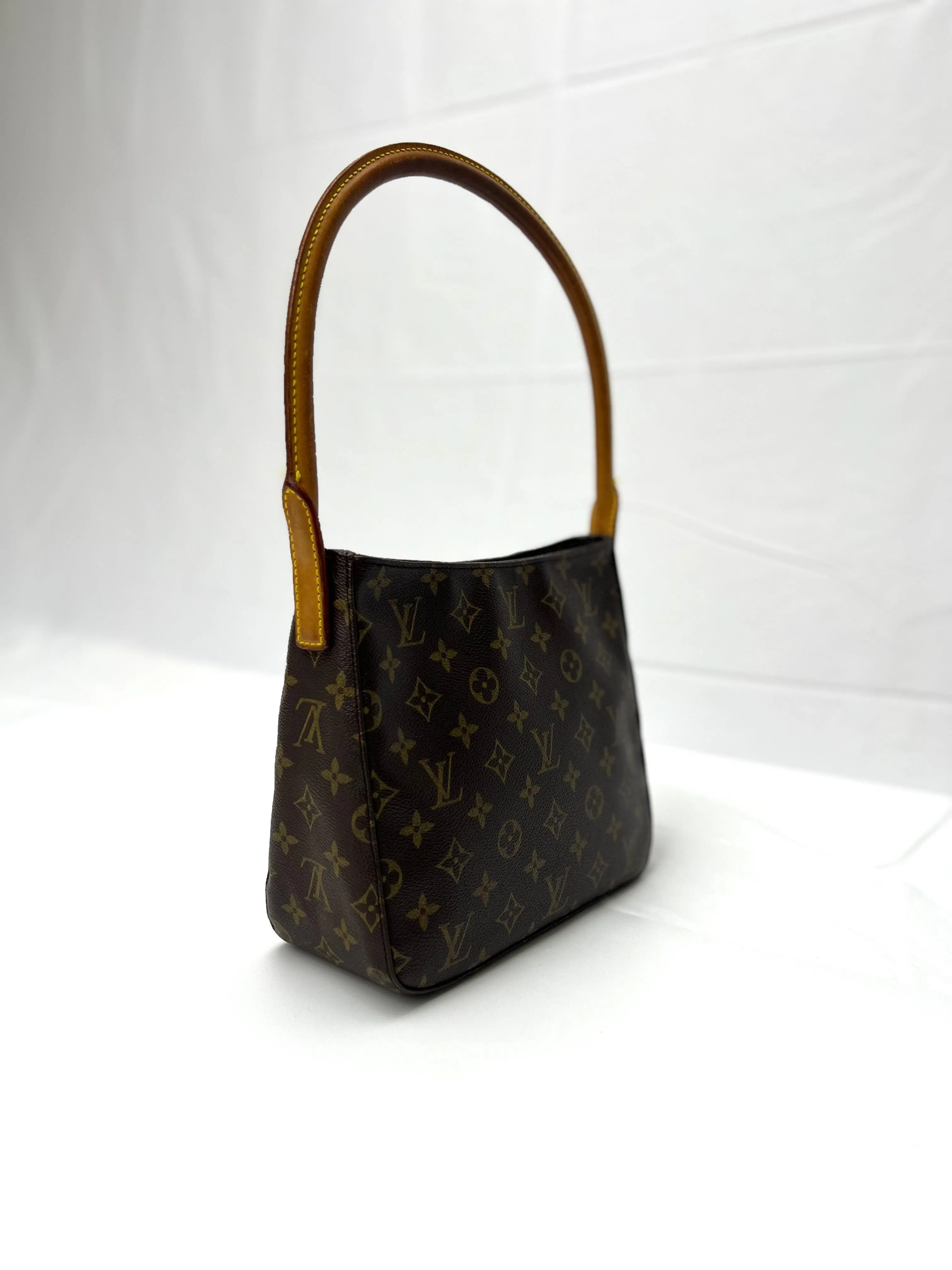 LOUIS VUITTON Monogram Looping MM Shoulder &Hand Bag